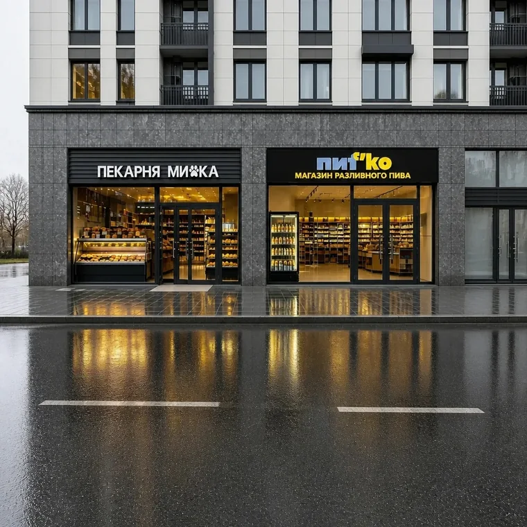 ГАБ с арендатором «Мишка + Пивко», 139 м²